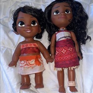 Moana Adventure Doll Set - Red and Orange